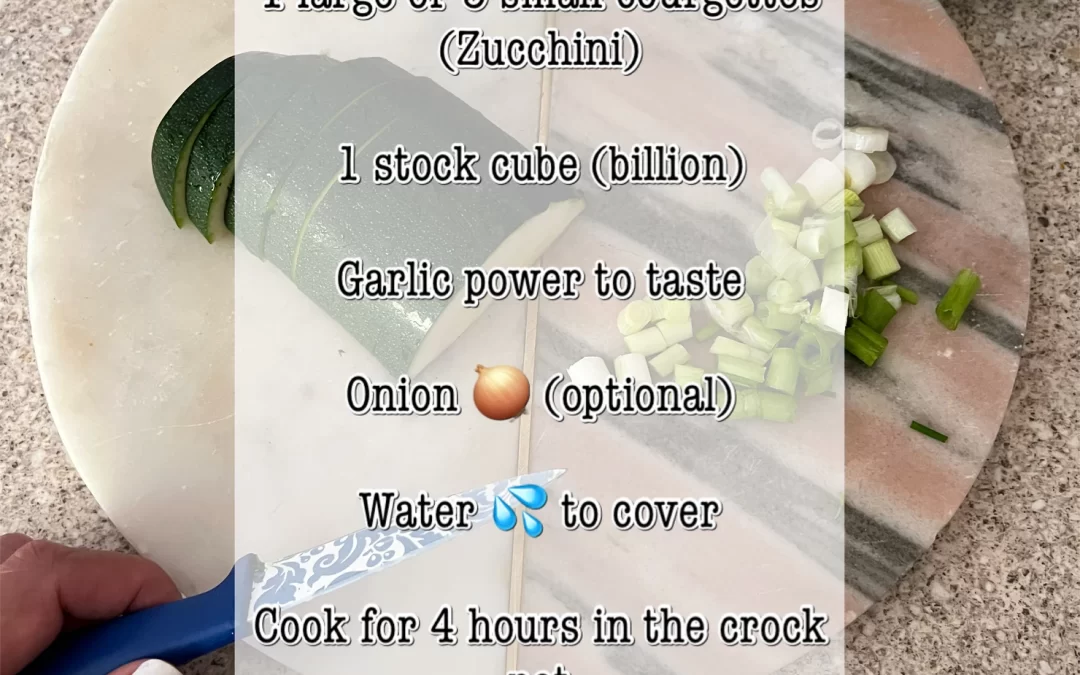Courgette ‘zucchini’ Bolognese aka “Filthy Sexy Mush”